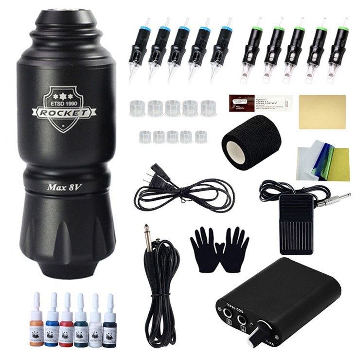 Rocket mini-tattoomachinesets